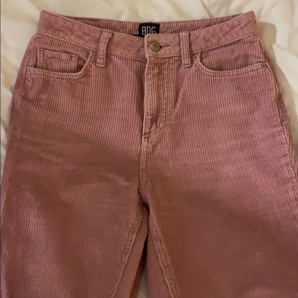 BDG Pink Corduroy Pants